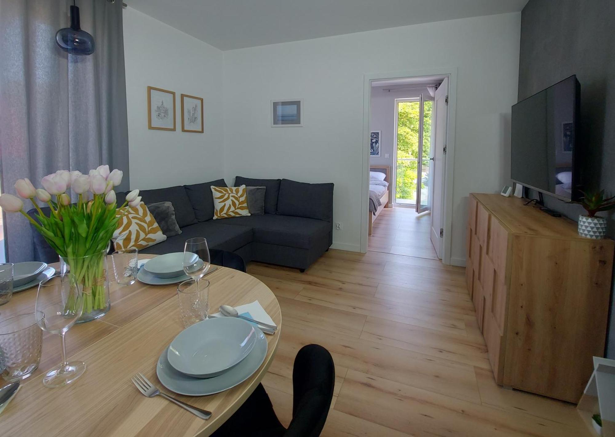 Apartament U Moniki ミエンジボジェ エクステリア 写真